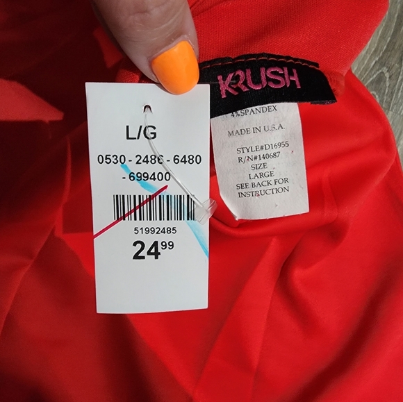 Pink Krush Haulter Dress Size L - Picture 4 of 4